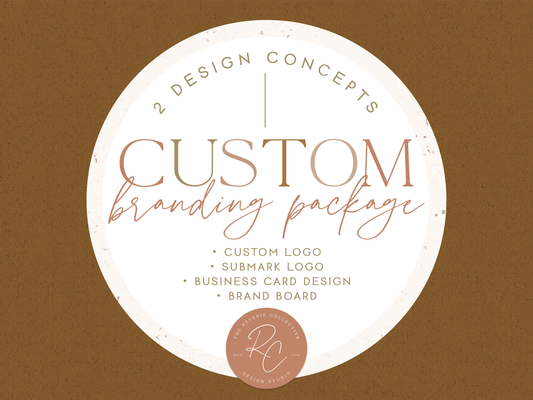 Custom Branding Package | Custom Logo Design