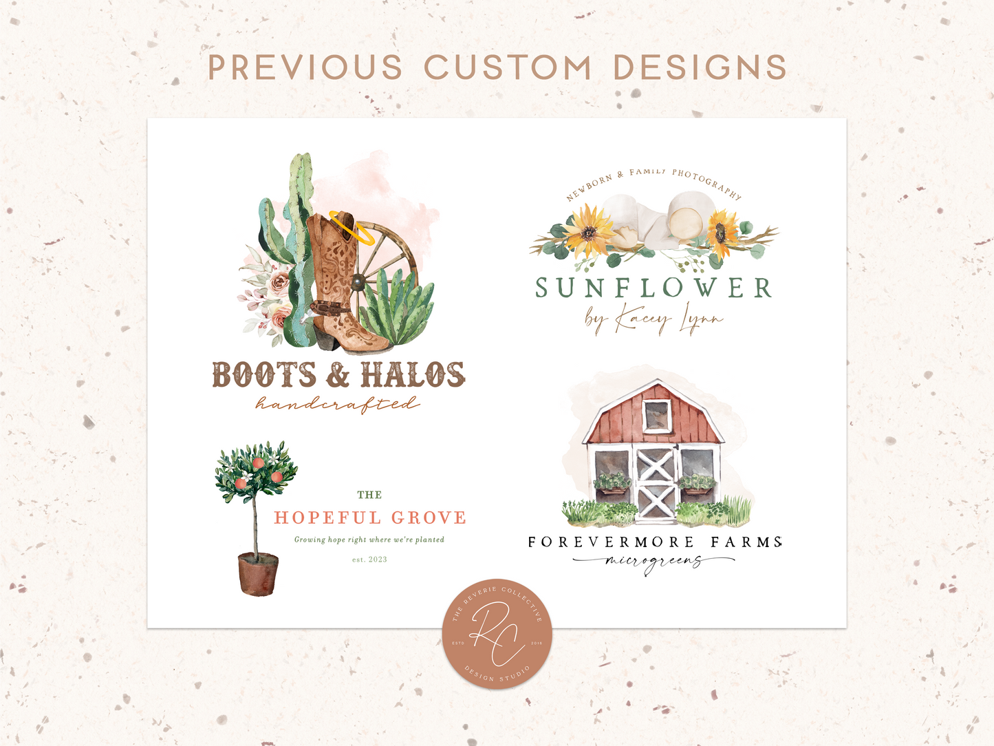 The Complete Branding Package | 2 Design Concepts | Custom Logo Graphic Design