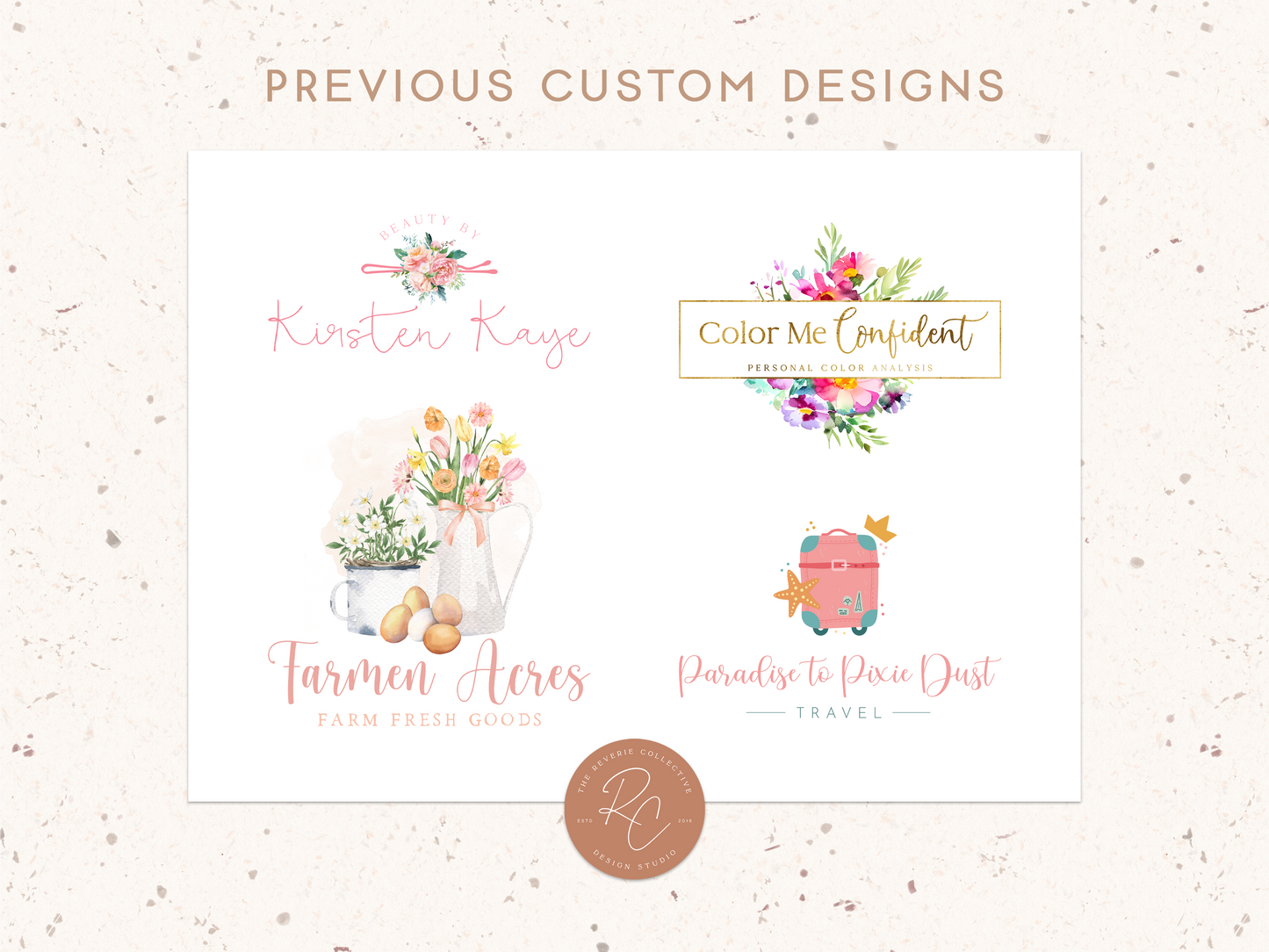 The Complete Branding Package | 2 Design Concepts | Custom Logo Graphic Design