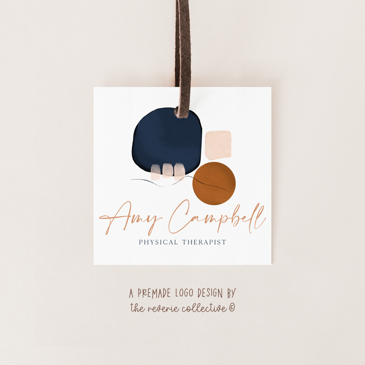 Amy Campbell | Premade Logo Design | Boho Shapes, Modern Abstract, New Age