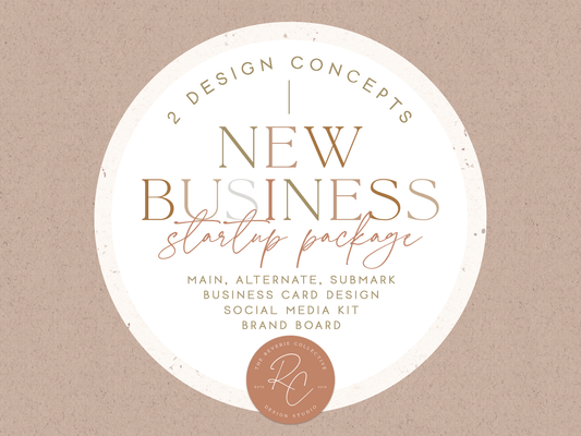New Business Startup Package | Custom Logo Design
