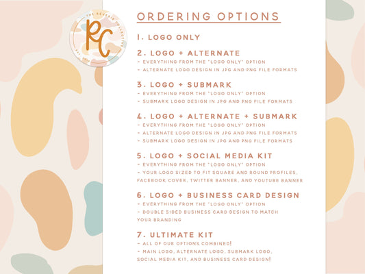 Goldenglow | Premade Logo Design | Sunburst, Starburst, Modern Boho