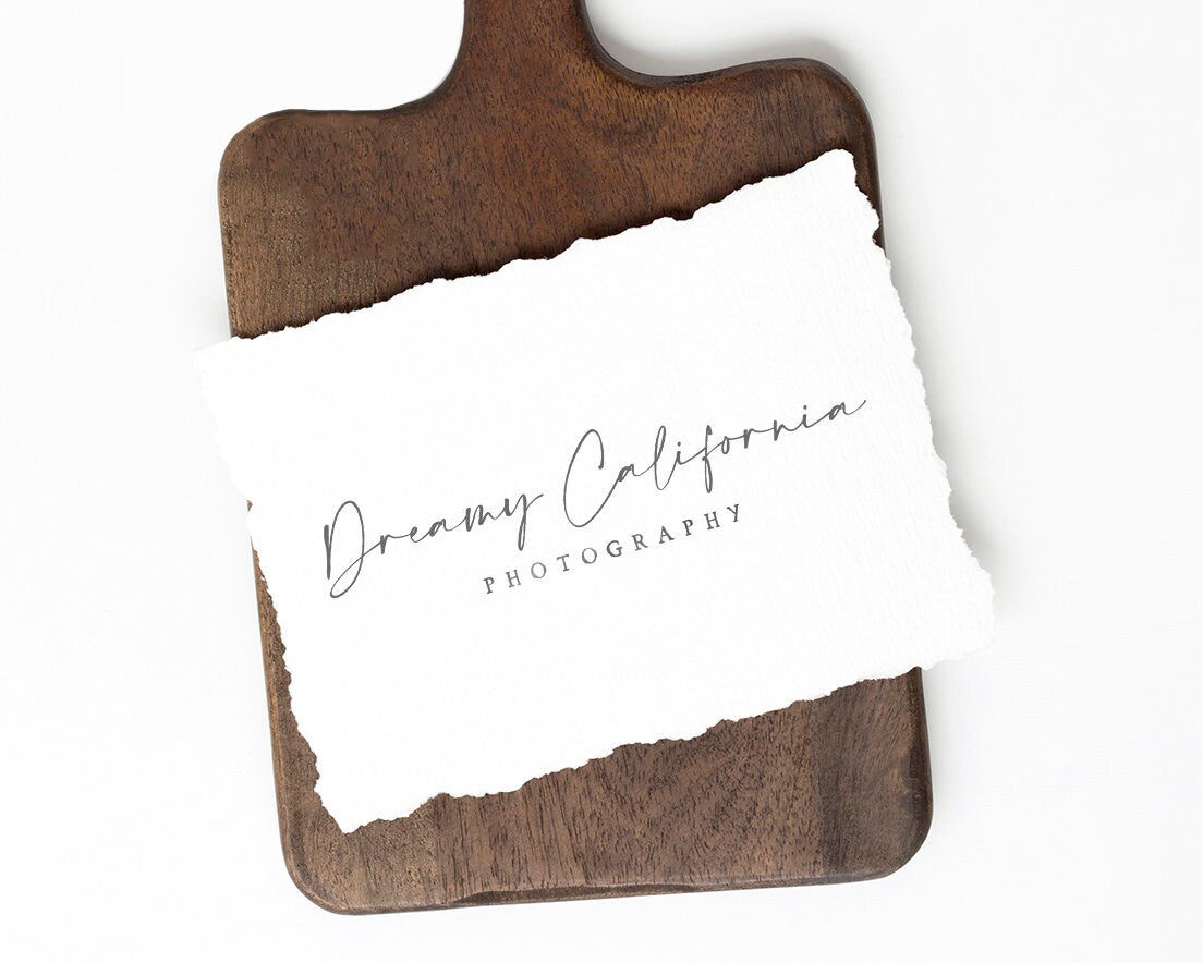 Dreamy California | Premade Logo Design | Handwritten, Calligraphy, Minimal