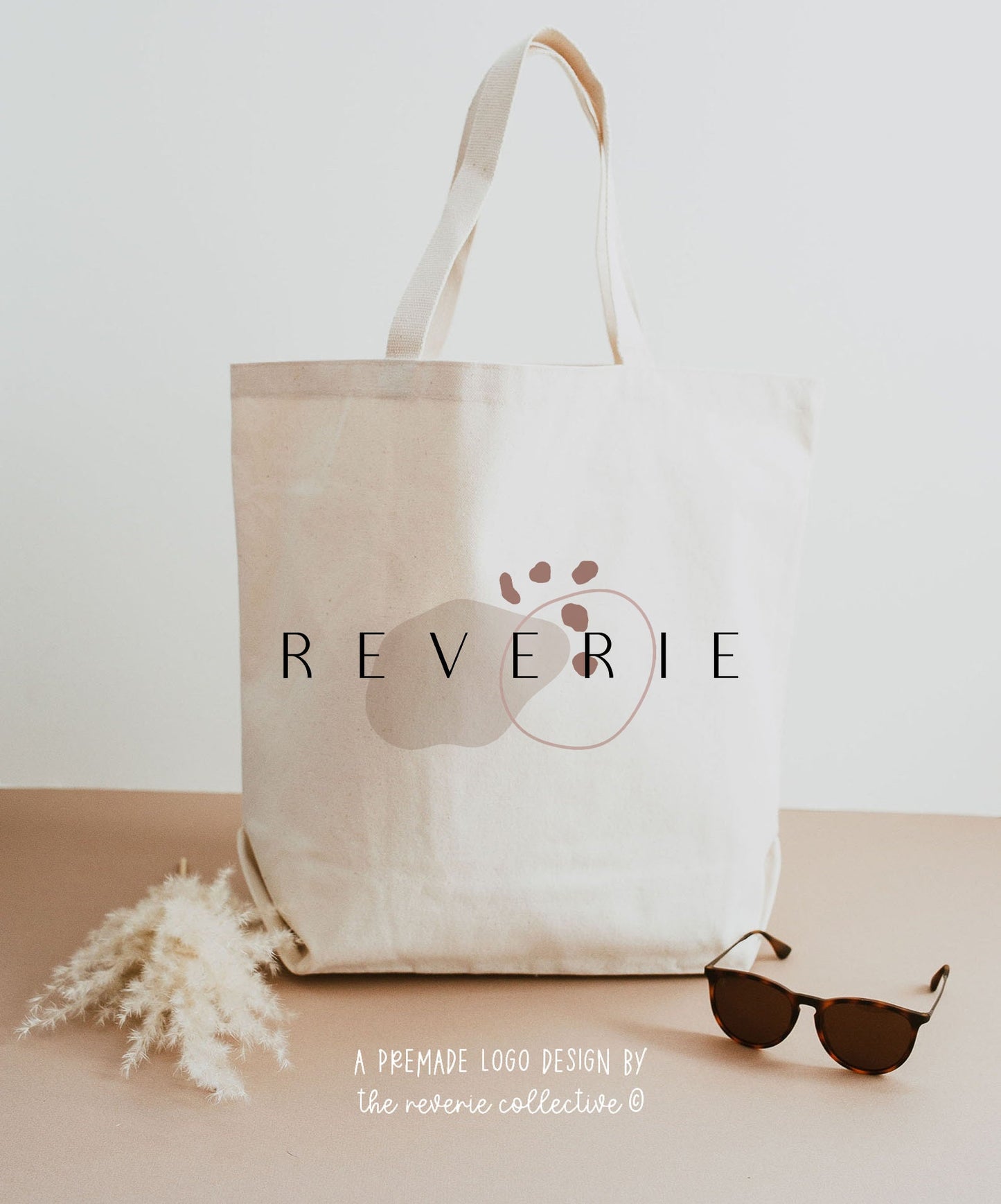 Reverie | Premade Logo Design | Modern Boho, Abstract, Geometric