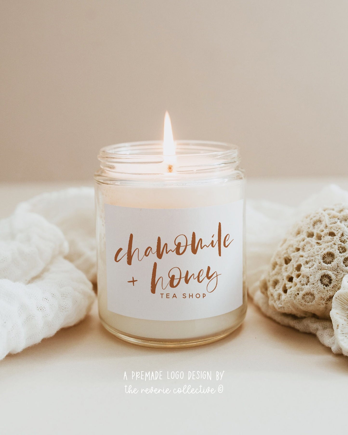 Chamomile + Honey | Premade Logo Design | Boho, Trendy, Modern