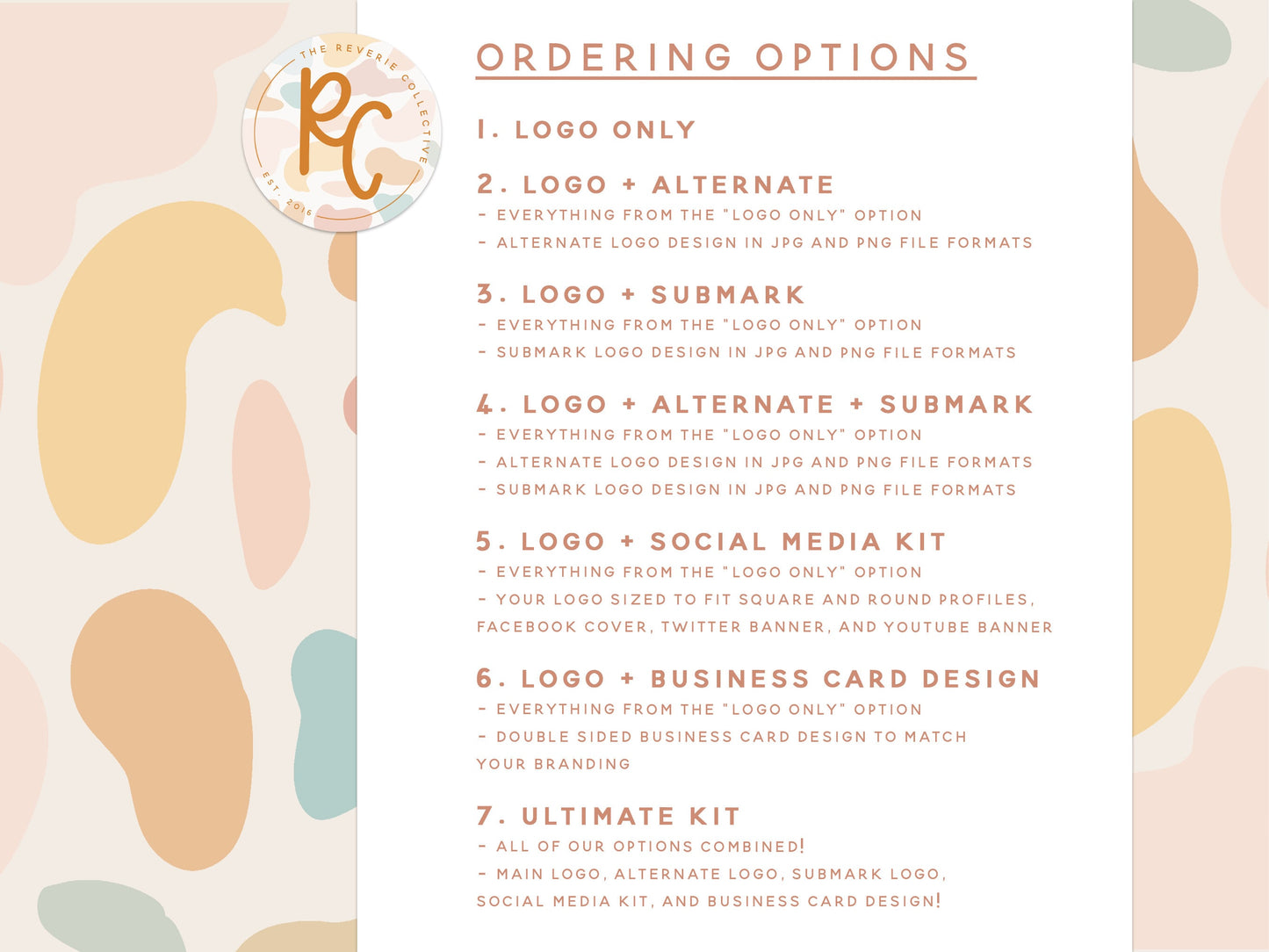 Bloom + Batter | Premade Logo Design | Baking, Doodle, Whisk, Rolling Pin