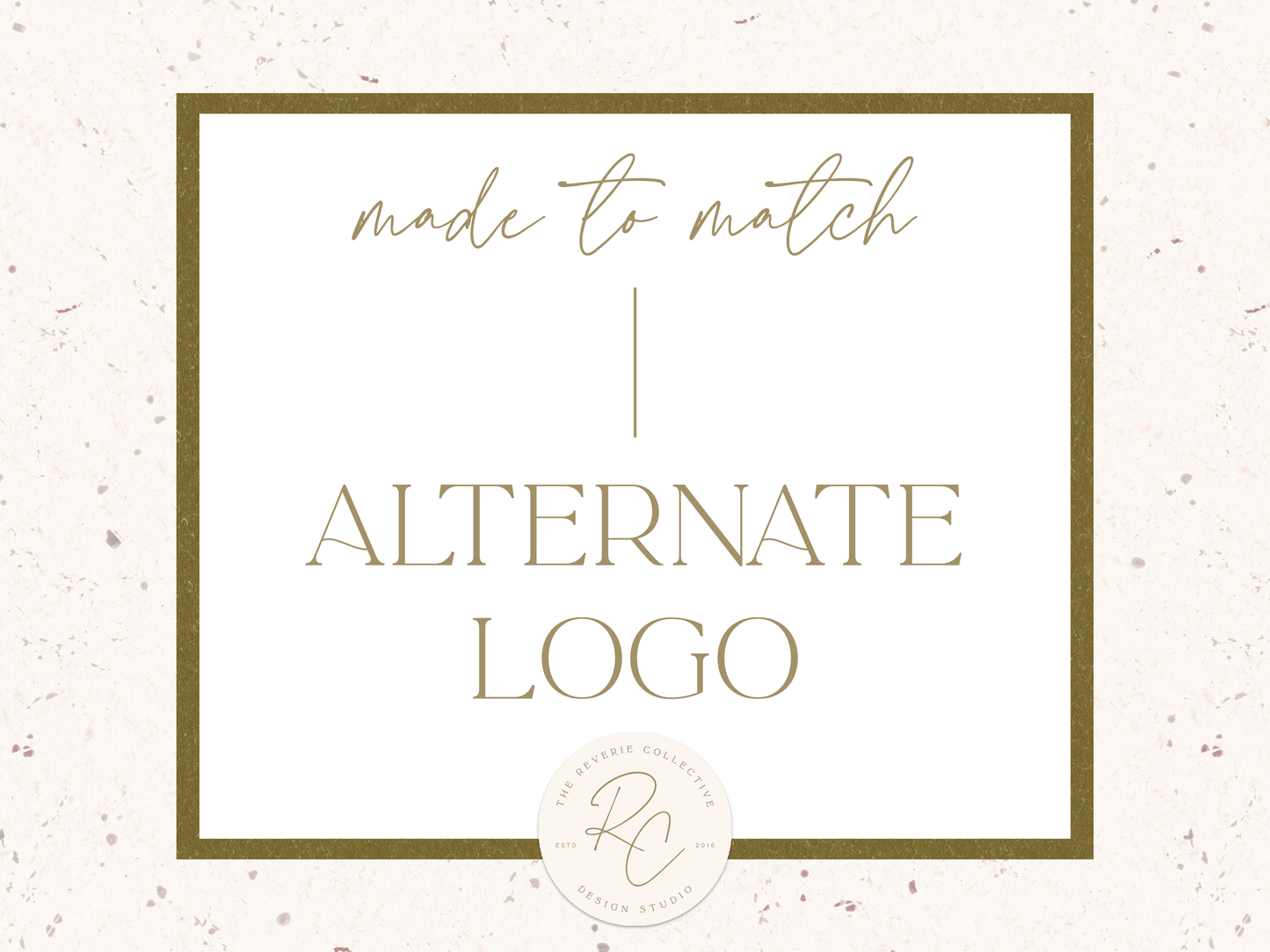 Alternate Logo | A La Carte Option