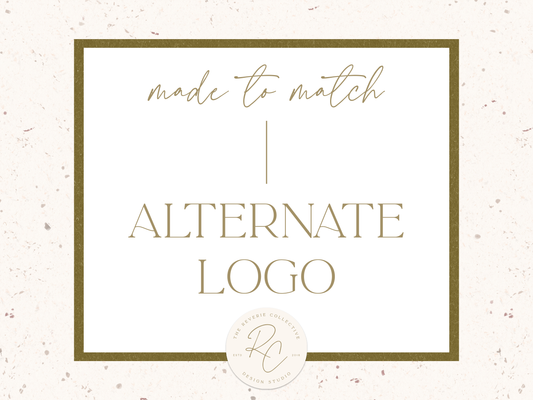 Alternate Logo | A La Carte Option
