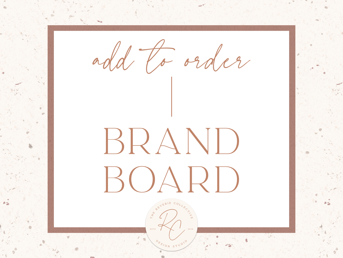 Add A Brand Board | A La Carte Option