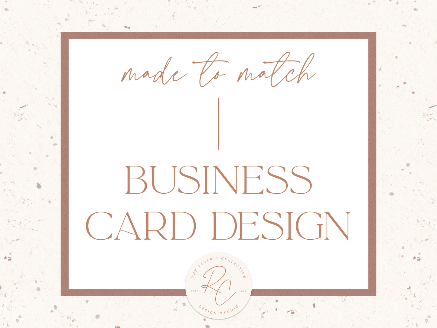 Business Card Design | A La Carte Option