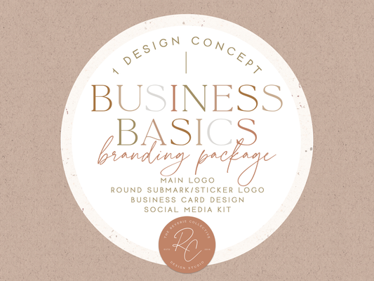 Business Basics Branding Package | 1 Design Concept