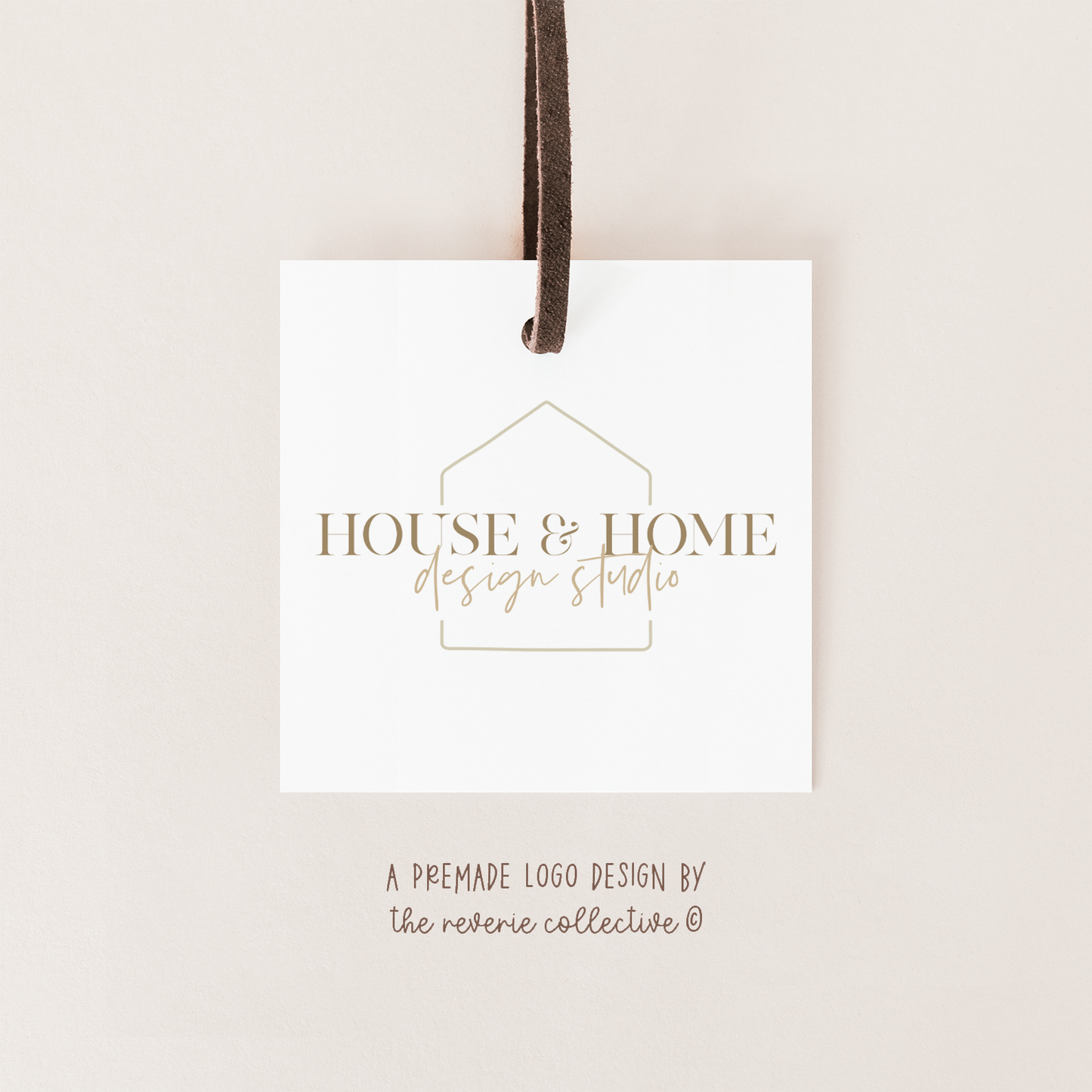House & Home | Premade Logo Design | Realtor, Real Estate, Line Art, Abstract, Modern, Minimal