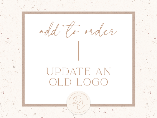Update An Old Logo | A La Carte Option
