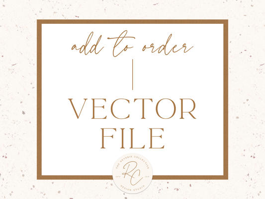 Vector File Add On | A La Carte Option