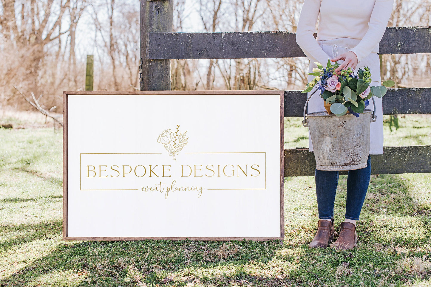Bespoke Designs | Premade Logo Design | Wildflower, Bouquet, Fine Art