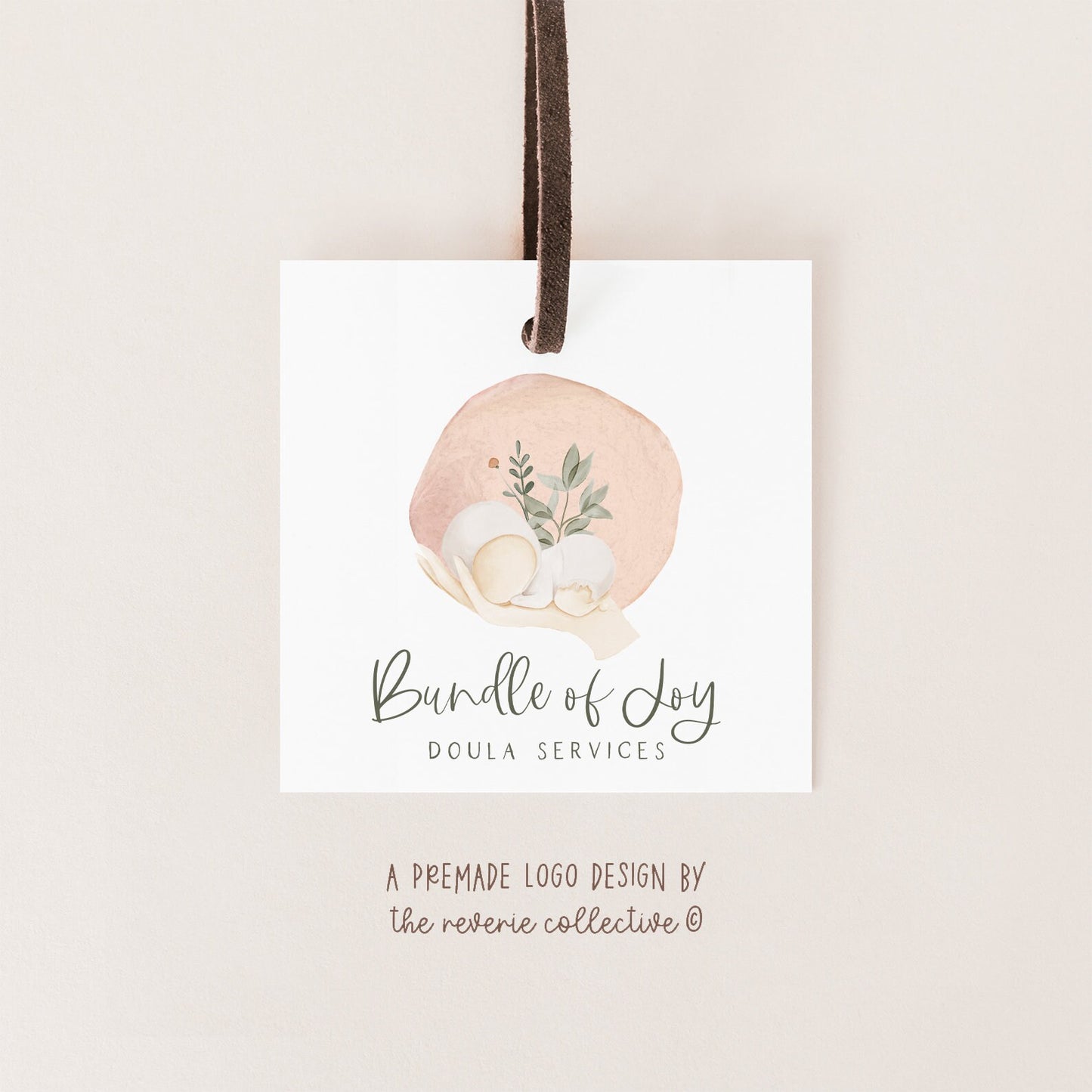 Bundle of Joy | Premade Logo Design | Baby, Doula, Motherhood