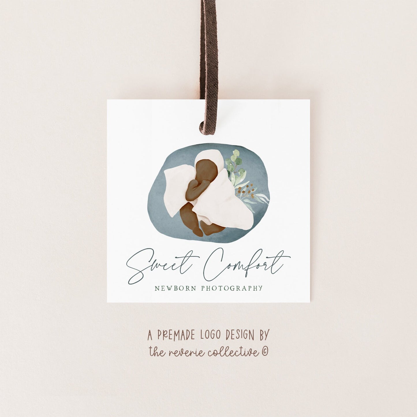 Sweet Comfort | Premade Logo Design | Baby Blanket, Newborn, Doula